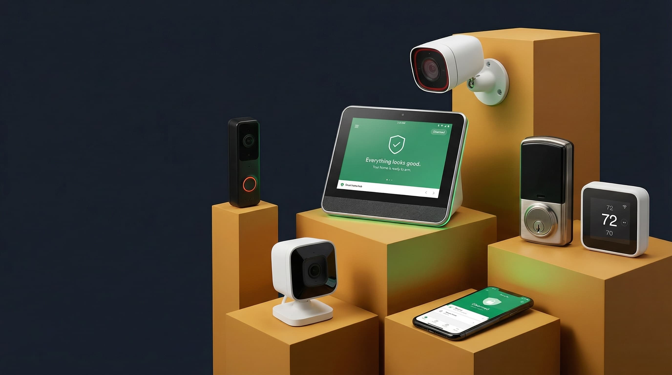 Vivint smart home security products